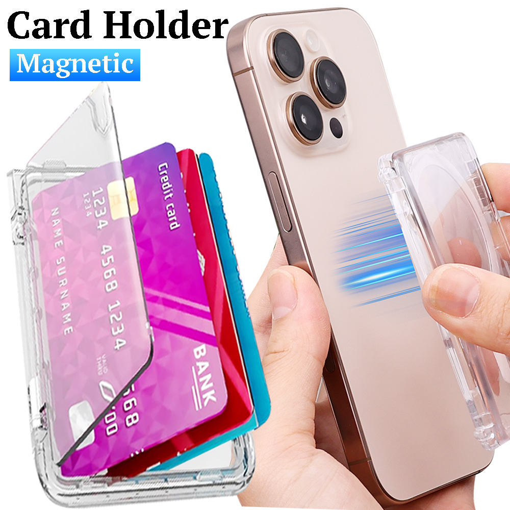 Taco Stand Holder - Transparent Magnetic Open Close Type Card