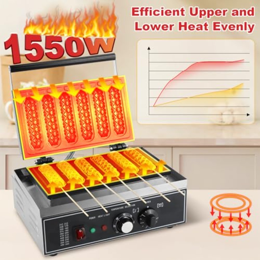 Commercial Corn Dog Maker 1550 - огляд і ціна Corn Dog Stick