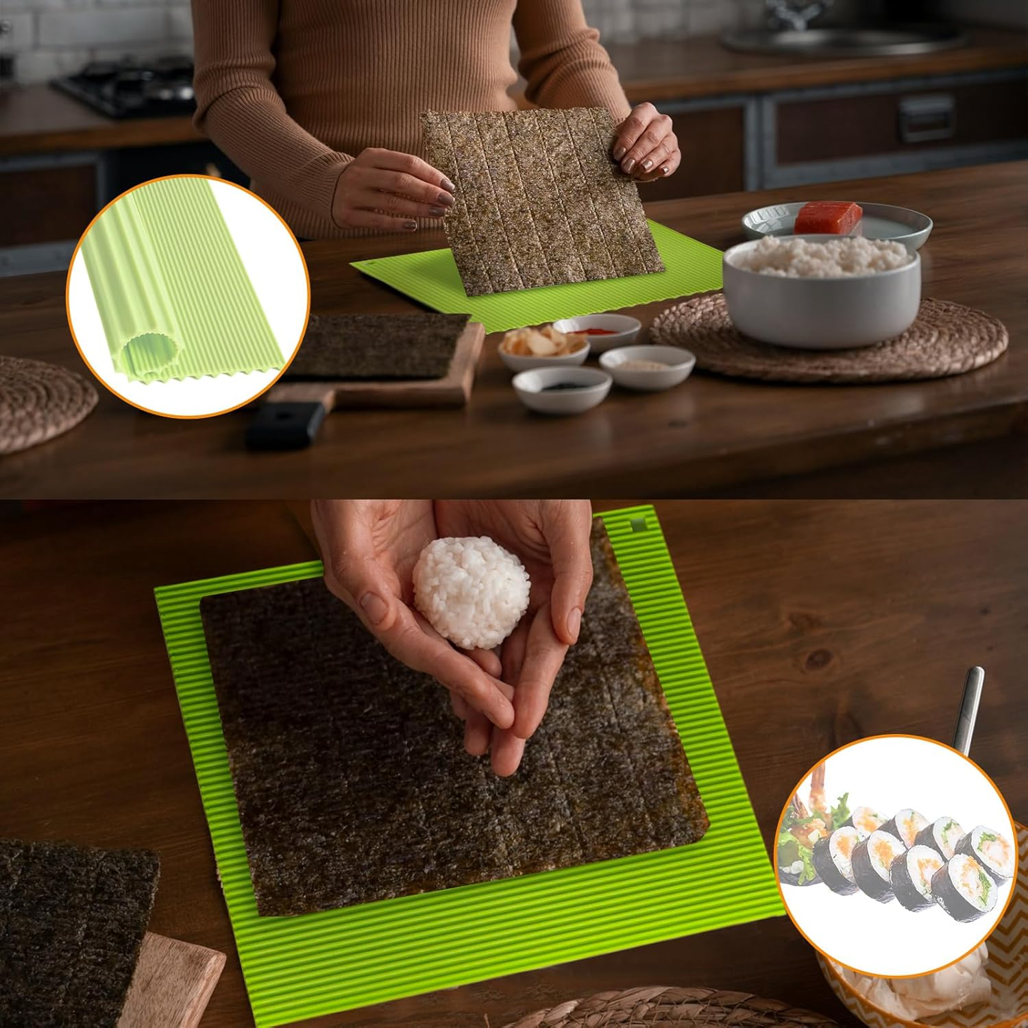 High-quality silicone mat for  - огляд і ціна Spring Roll Wrapper