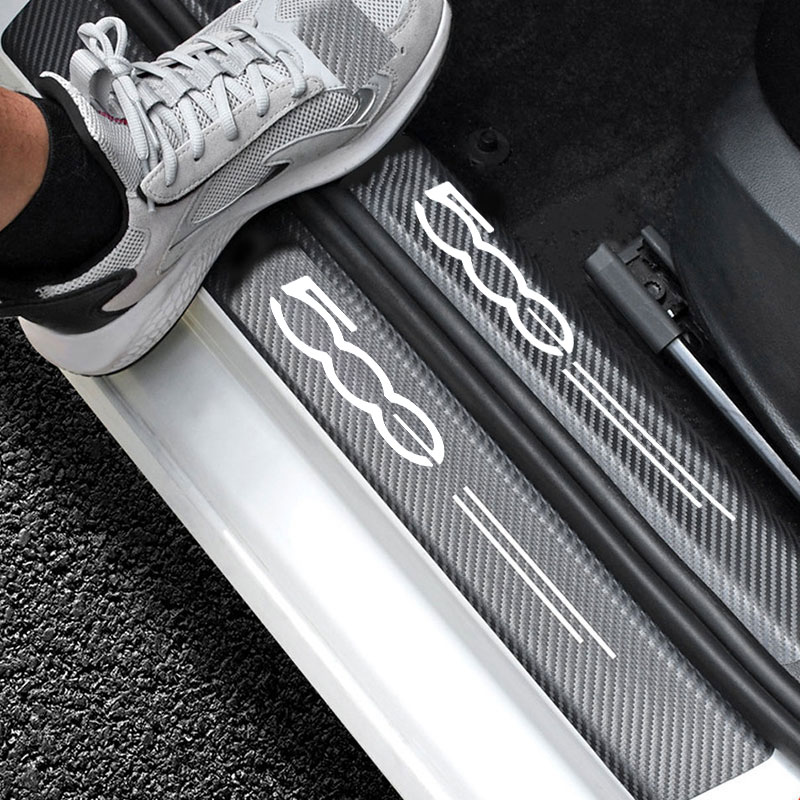 Car Door Sill Guard Plate Thre - огляд і ціна Crepe Pan Carbon