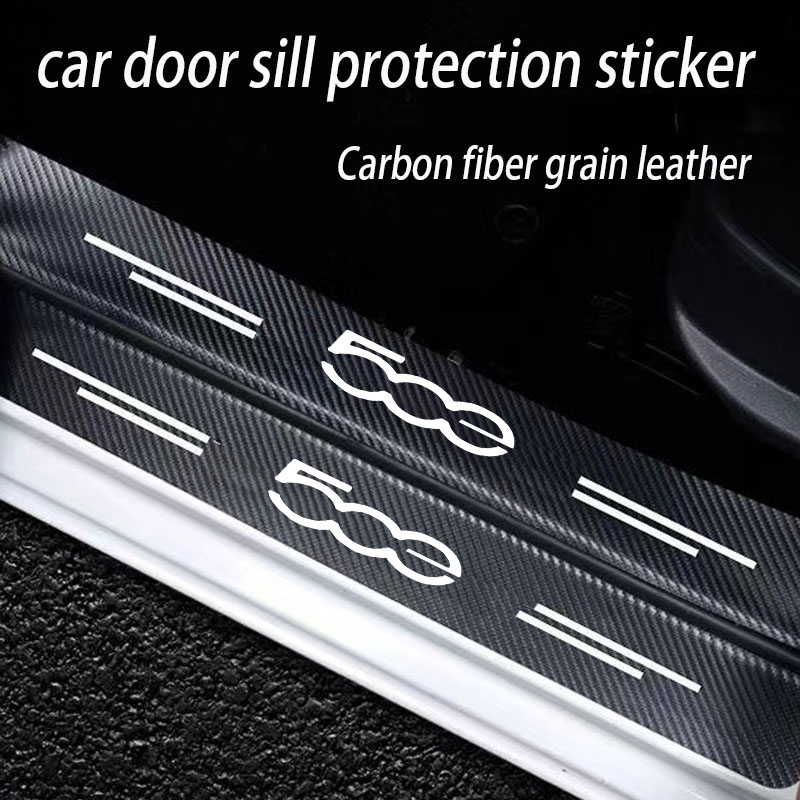 Car Door Sill Guard Plate Thre - огляд і ціна Crepe Pan Carbon