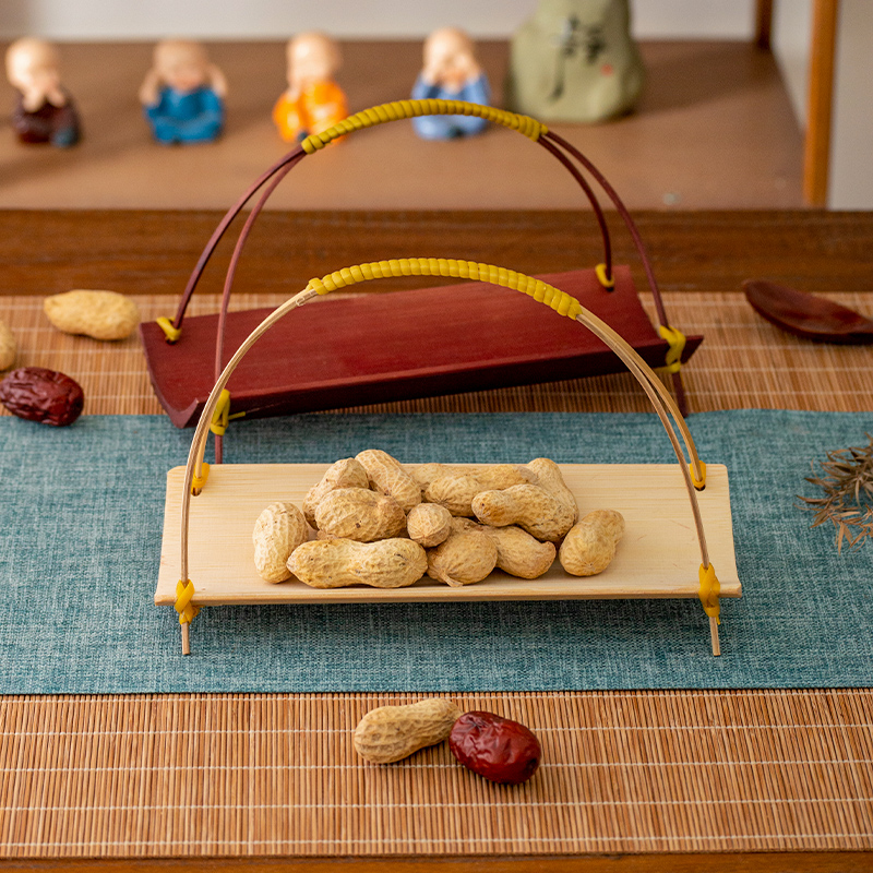 Handwoven Bamboo  Tea Tray Wed - огляд і ціна Dim Sum Basket