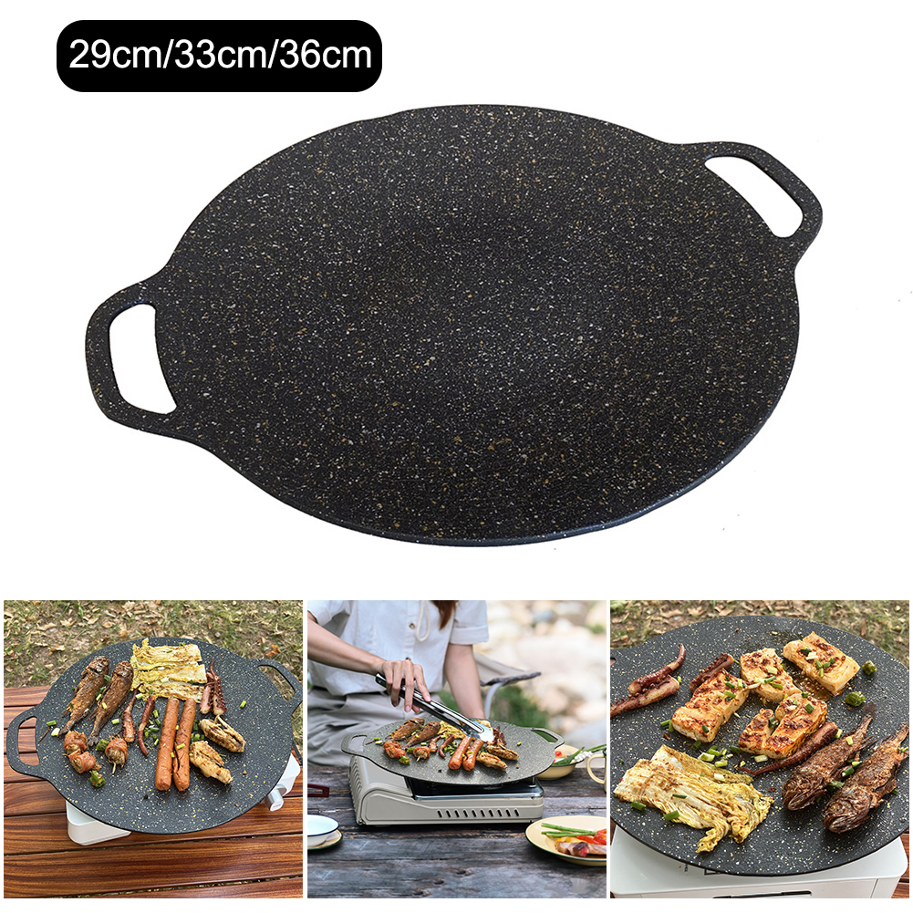 Grilling Pan Non-stick Oil Fry - огляд і ціна Danish Pancake Pan