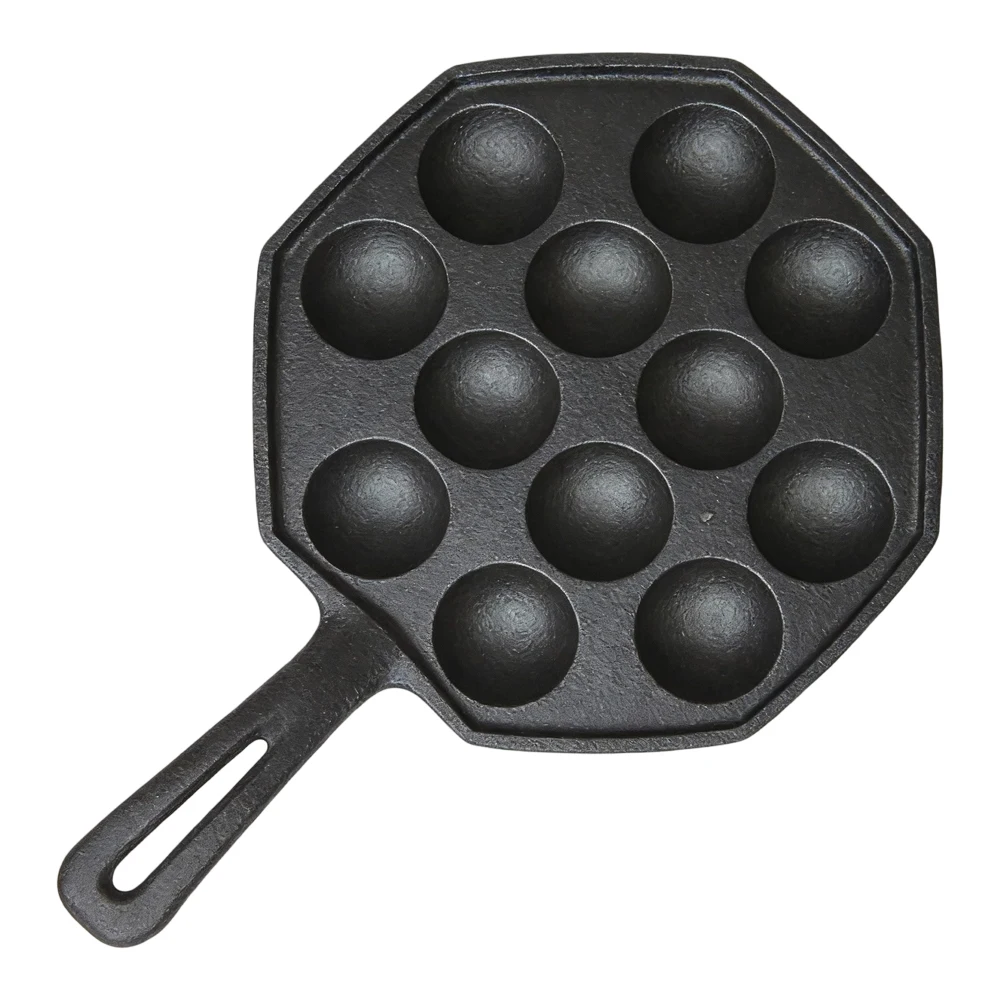 Cast Iron 12 Pits For Baking T - огляд і ціна Takoyaki Grill Plate