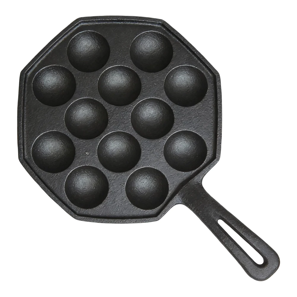 Cast Iron 12 Pits For Baking T - огляд і ціна Takoyaki Grill Plate