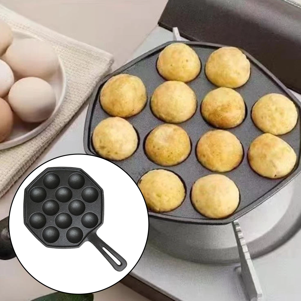 Cast Iron 12 Pits For Baking T - огляд і ціна Takoyaki Grill Plate