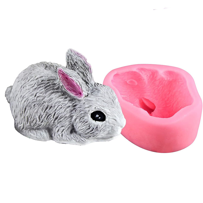 3D Rabbit Silicone Soap Mold E - огляд і ціна Bunny Cake Mold
