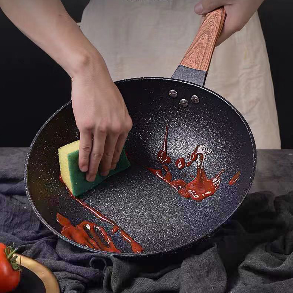 32CM Non-stick Wok Frying Pan  - огляд і ціна Mini Pancake Griddle