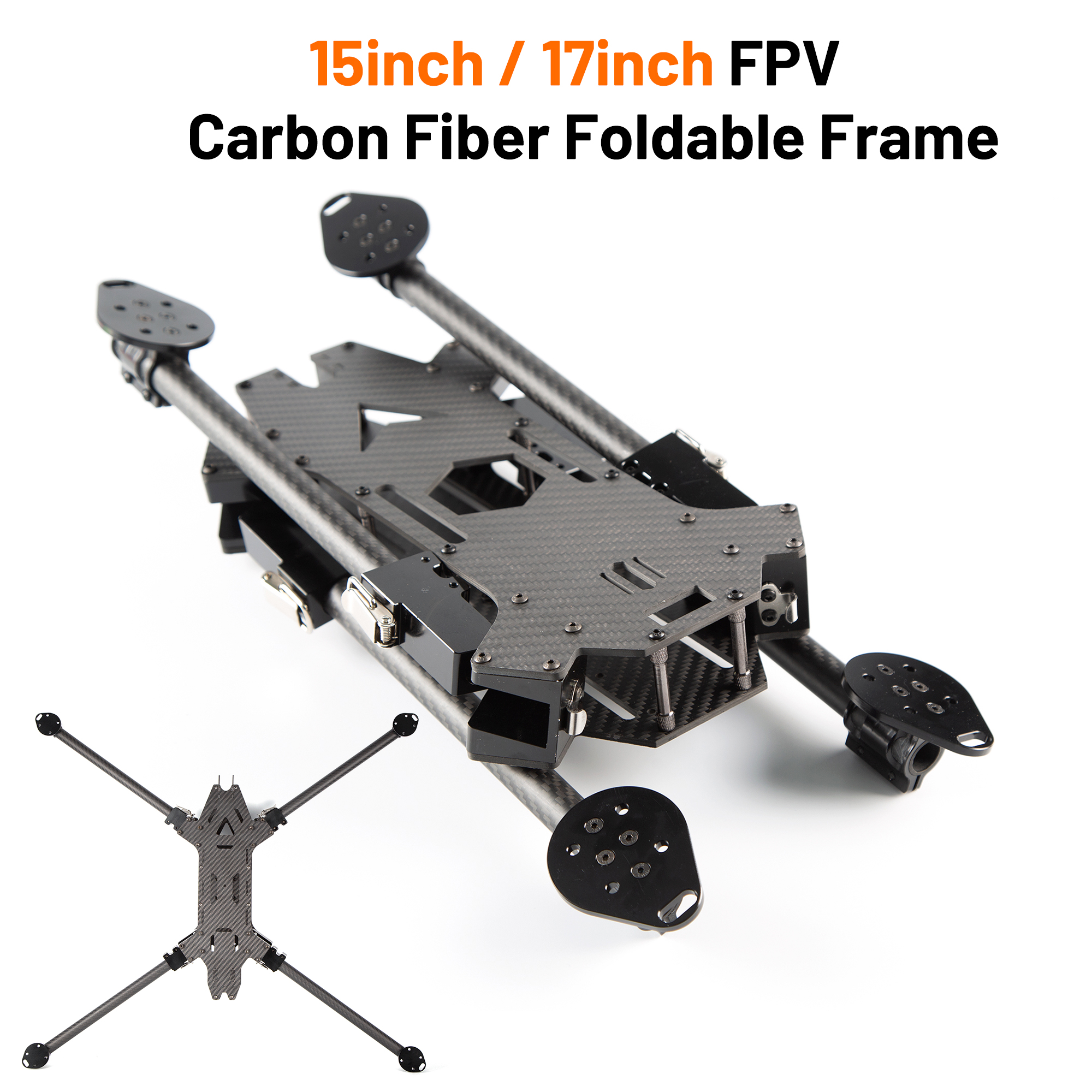 15inch /17inch FPV Carbon Fibe - огляд і ціна Crepe Pan Carbon