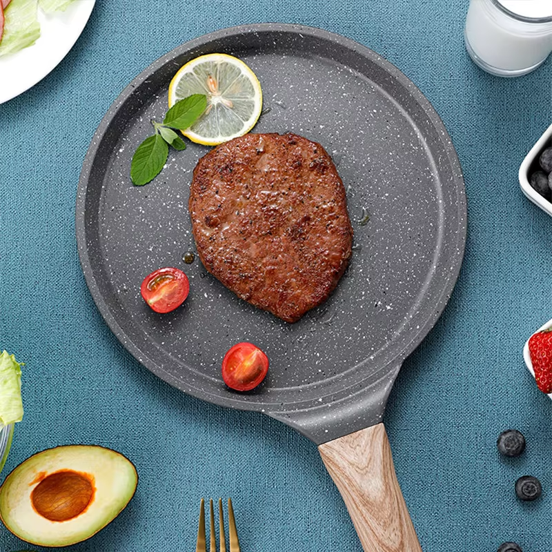 Maifan Stone Frying Pan Steak  - огляд і ціна Danish Pancake Pan