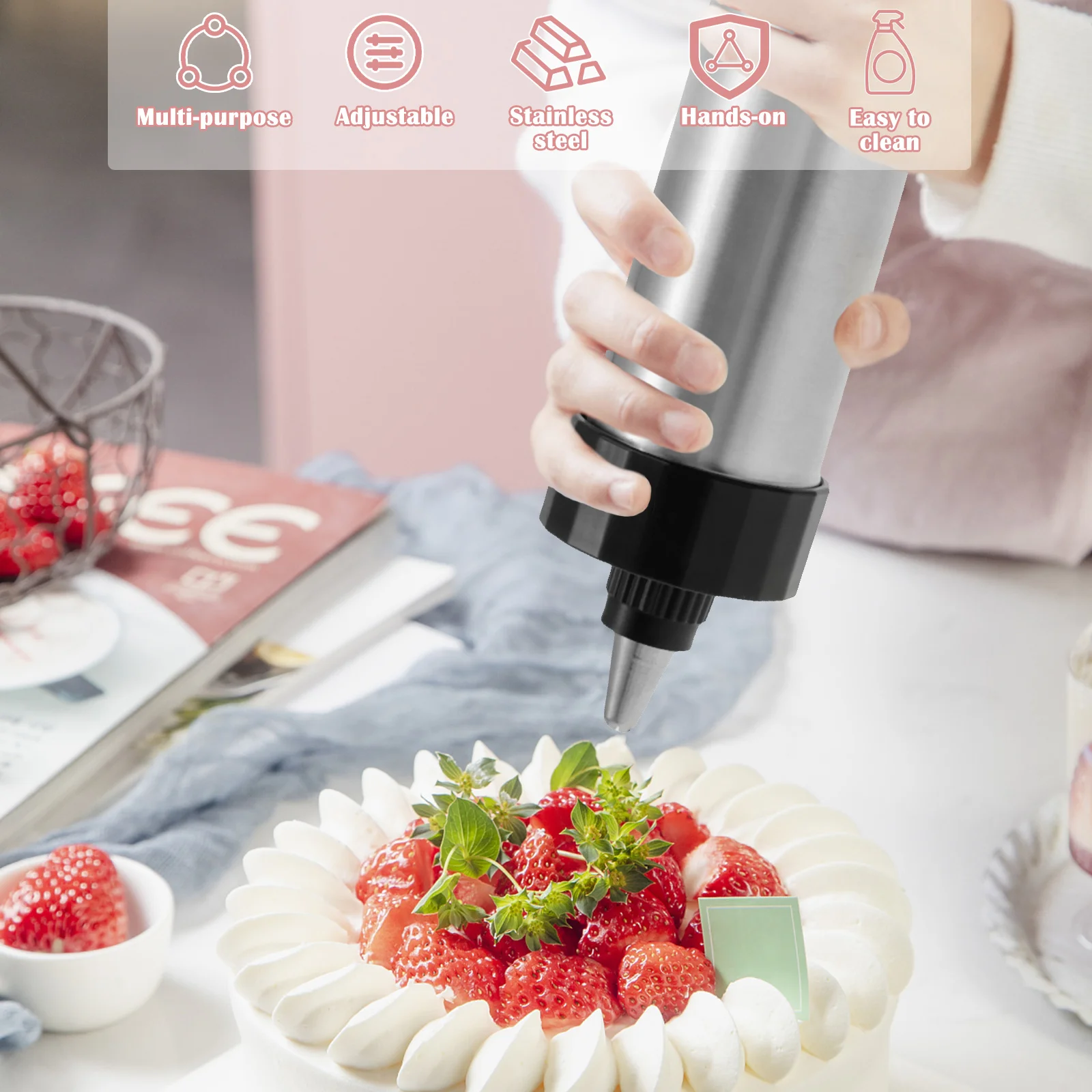 DIY Churro Maker Machine Cooki - огляд і ціна Churros Maker Gun