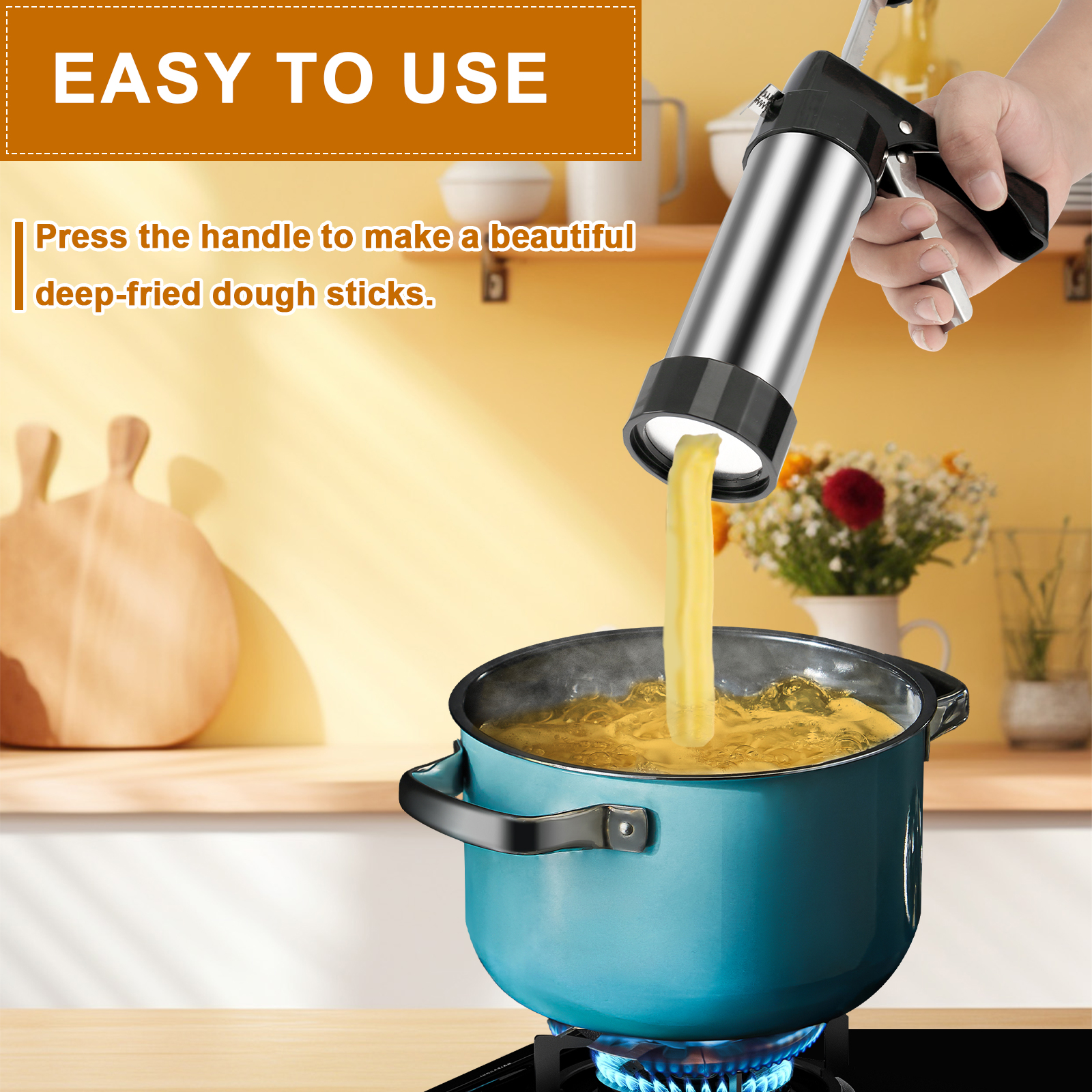 Churro Maker Machine Cookie Pr - огляд і ціна Churros Maker Gun