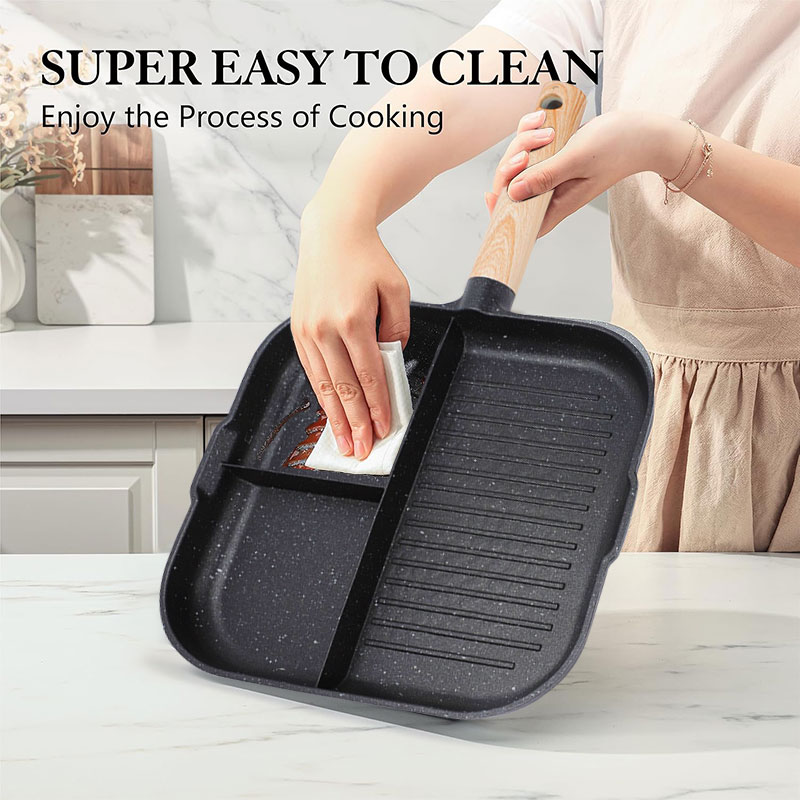 3 in 1 Frying Pan Aluminum All - огляд і ціна Egg Waffle Pan