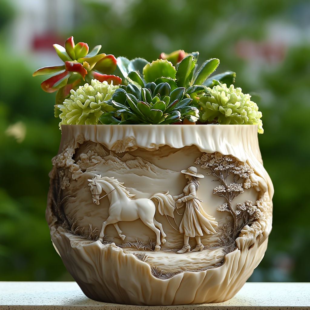Beauty holding horse relief su - огляд і ціна Potsticker Mold