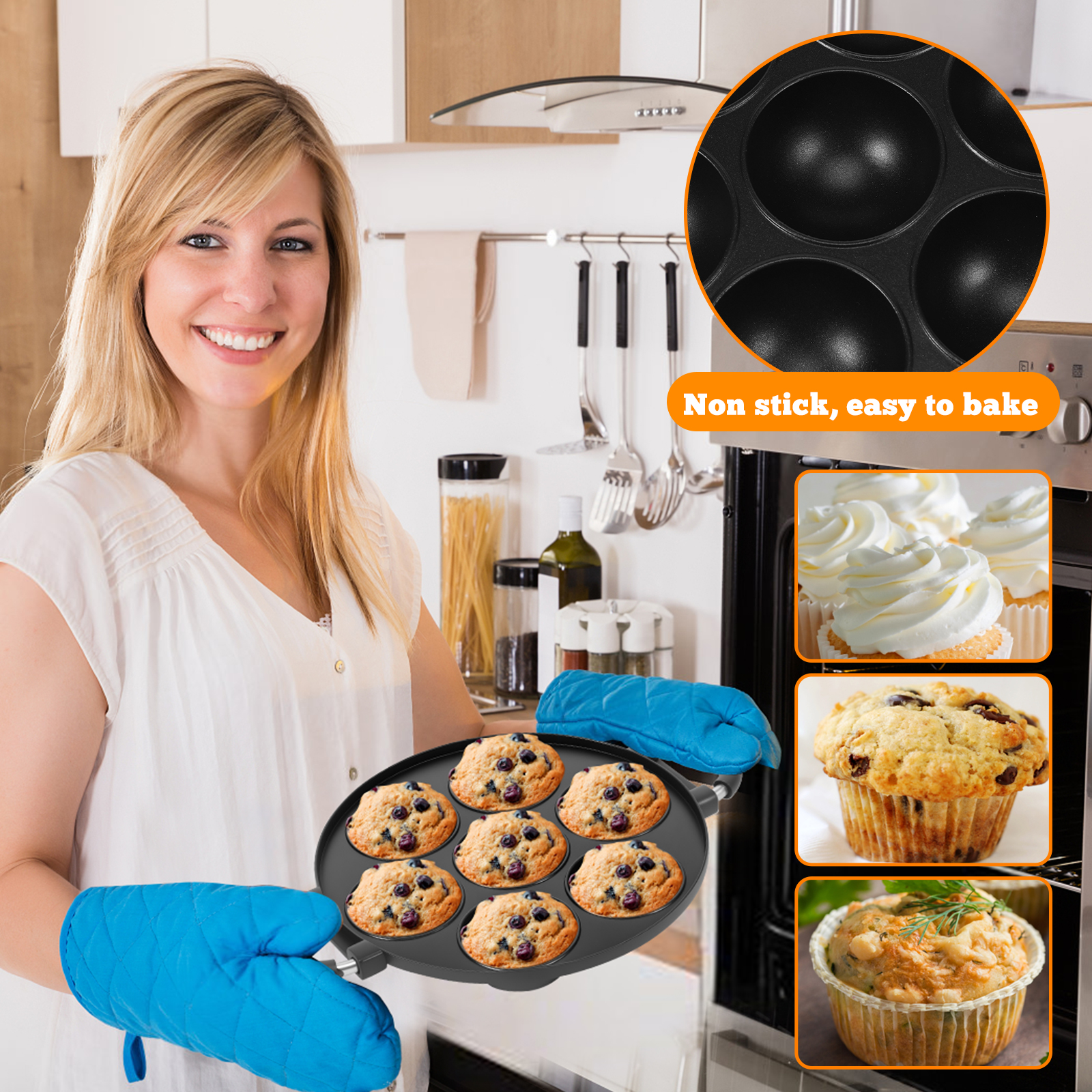 16/7 Holes Takoyaki Pan Alumin - огляд і ціна Takoyaki Grill Plate