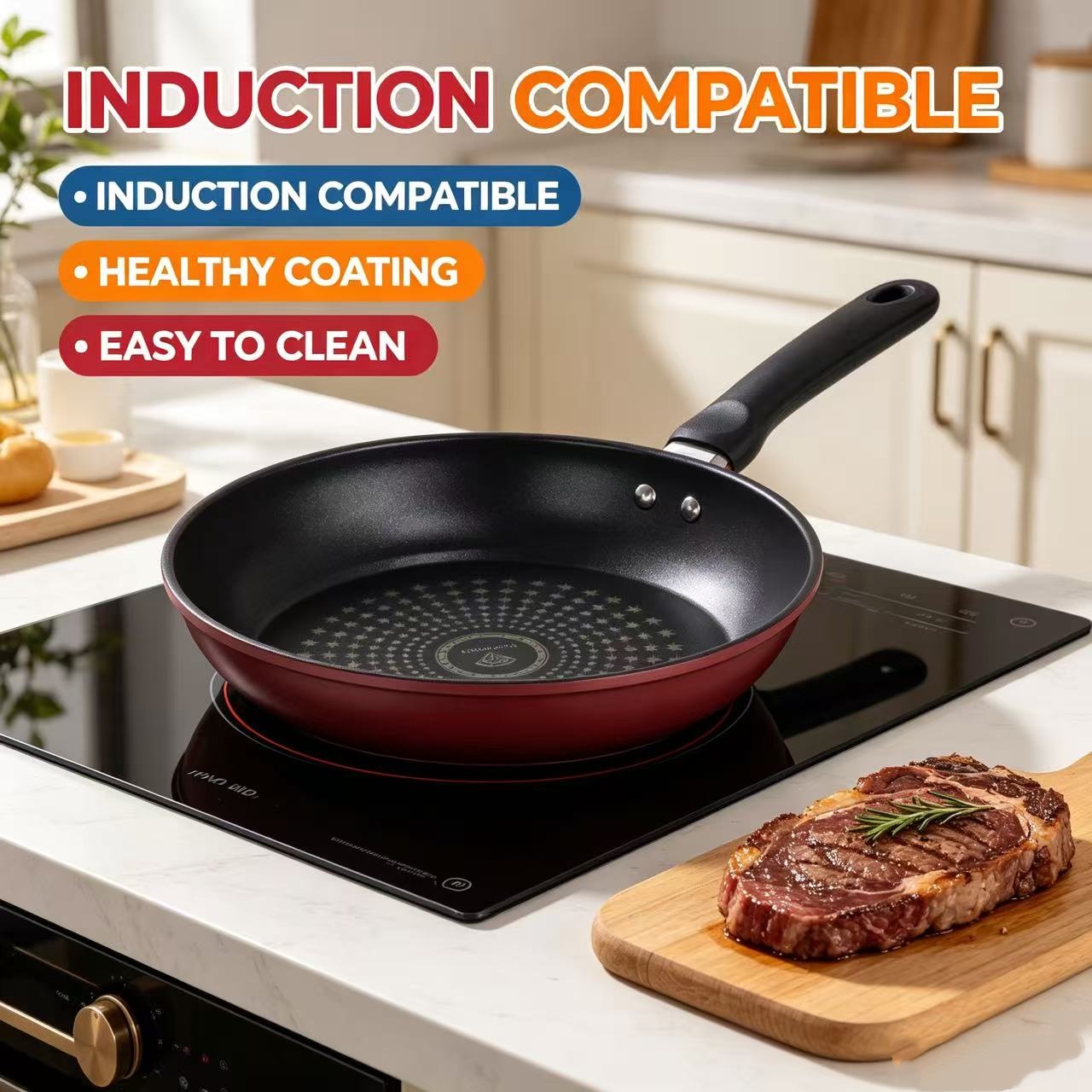 Premium Granite Non Stick Fryi - огляд і ціна Egg Waffle Pan