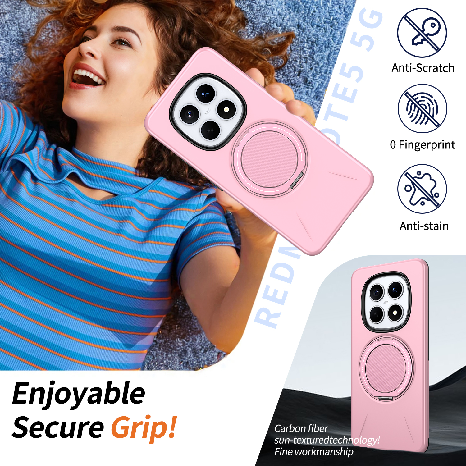 For Xiaomi Redmi Note 15 Pro P - огляд і ціна Taco Stand Holder