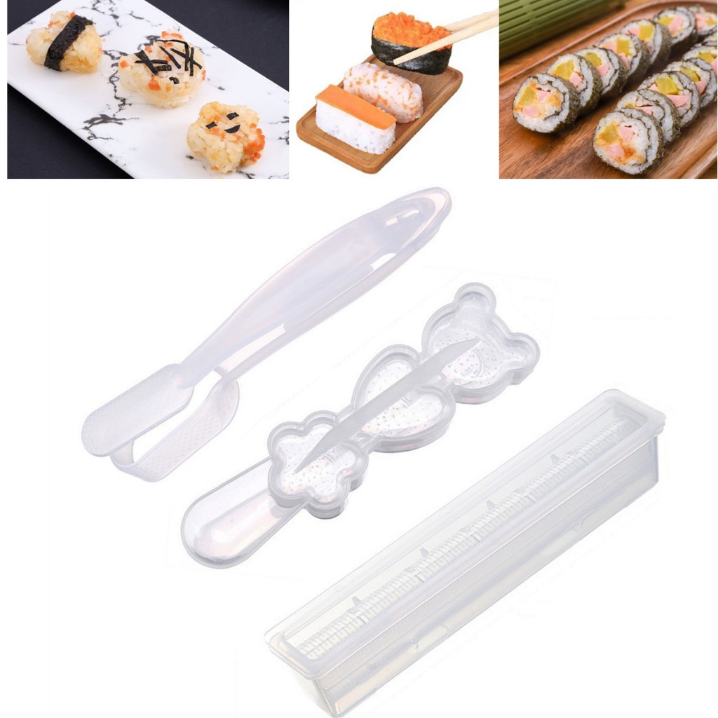 3Pcs/Set Sushi Mold Set, DIY W - огляд і ціна Spring Roll Wrapper