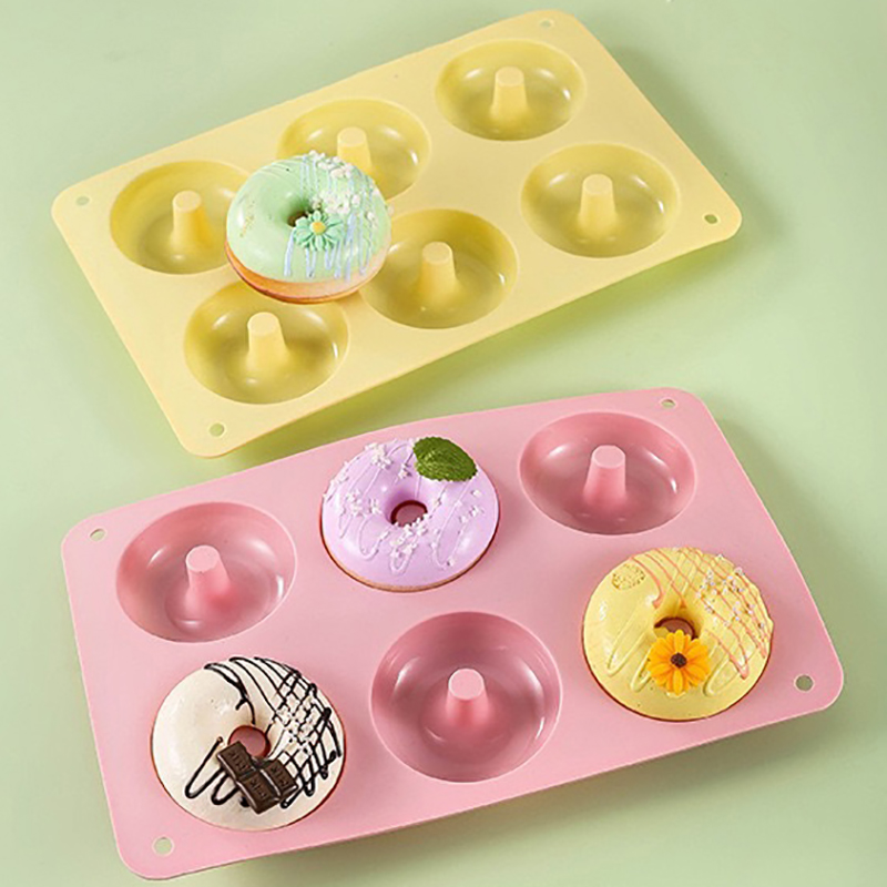 6 Donut Cake Silicone Molds Ki - огляд і ціна Donut Mold Silicone