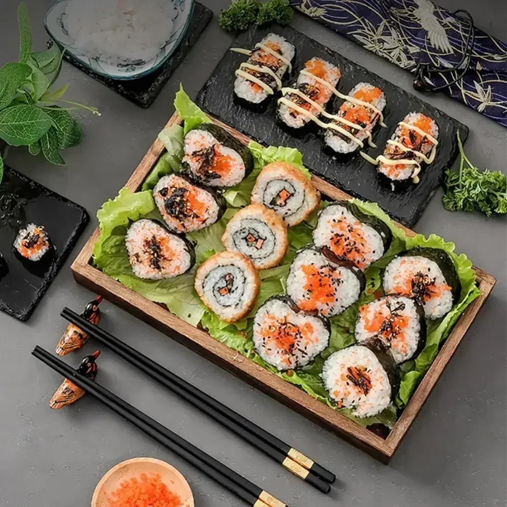 3Pcs/Set Japanese Sushi Maker  - огляд і ціна Spring Roll Wrapper