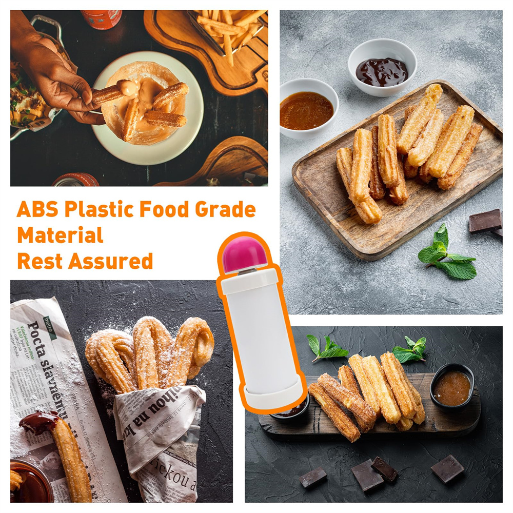 DIY Manual Cookie Press Maker  - огляд і ціна Churros Maker Gun