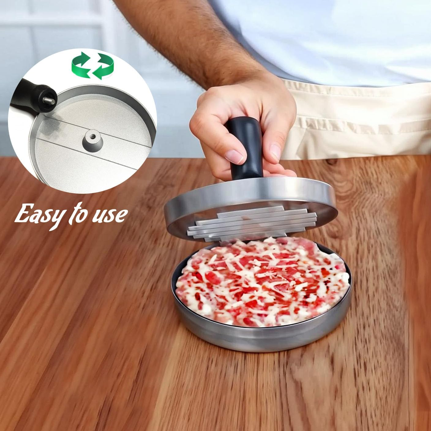 Burger Press Hamburger Meat To - огляд і ціна Hot Dog Press