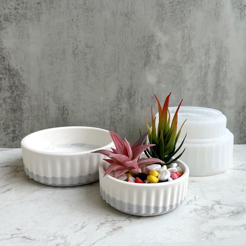 Stripe Flowerpot Silicone Mold - огляд і ціна Potsticker Mold