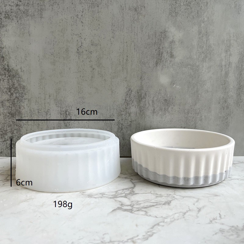Stripe Flowerpot Silicone Mold - огляд і ціна Potsticker Mold