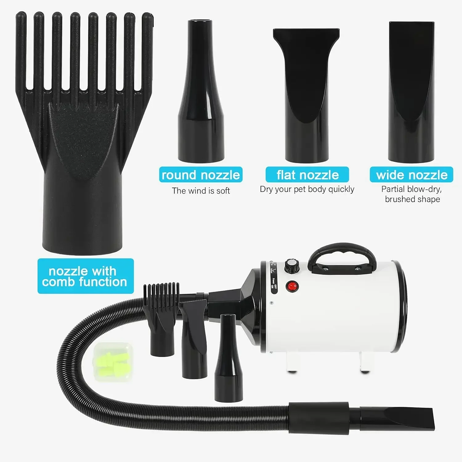 2800W Pet Hair Dryer for Dogs  - огляд і ціна Hot Dog Press