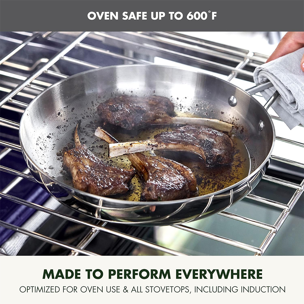 LMETJMA 304 Stainless Steel Fr - огляд і ціна Egg Waffle Pan