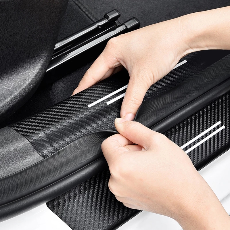 Car Door Sills Scuff Plate Thr - огляд і ціна Crepe Pan Carbon