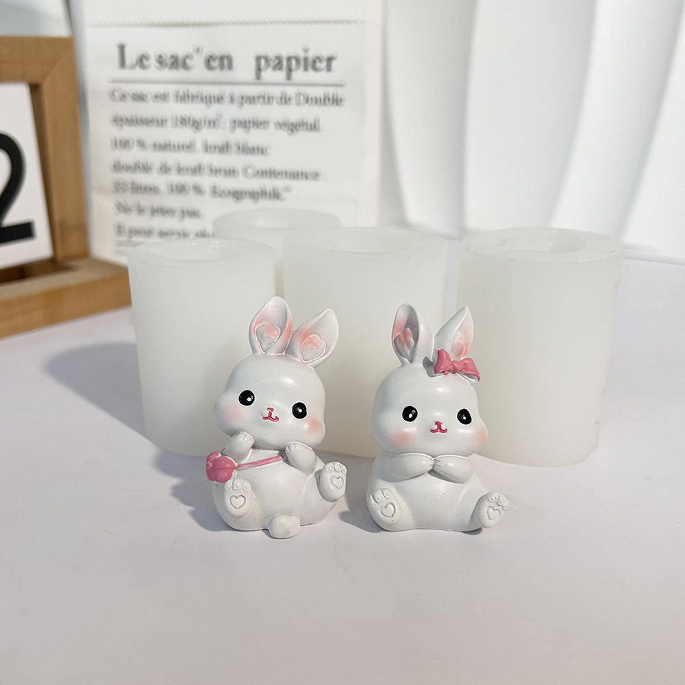 Easter Bunny Silicone Mold Cut - огляд і ціна Bunny Cake Mold