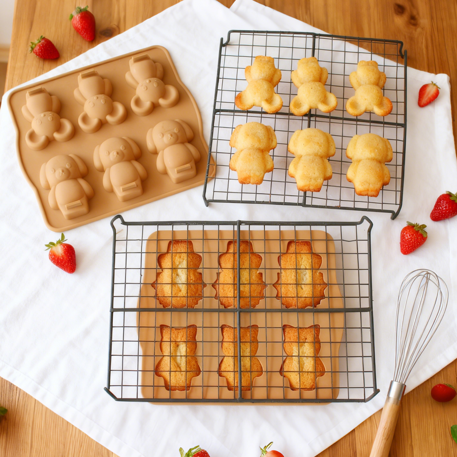 Chocolate Silicone Mold Multi- - огляд і ціна Bunny Cake Mold