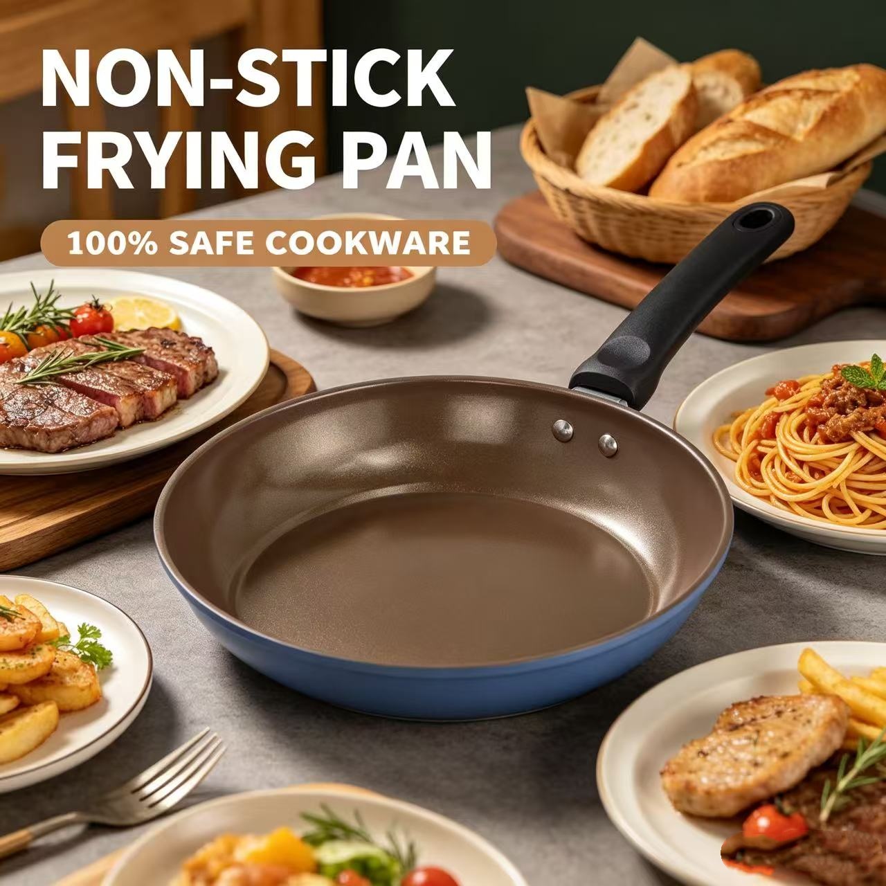 9.45 Inch Non-Stick Frying Pan - огляд і ціна Egg Waffle Pan