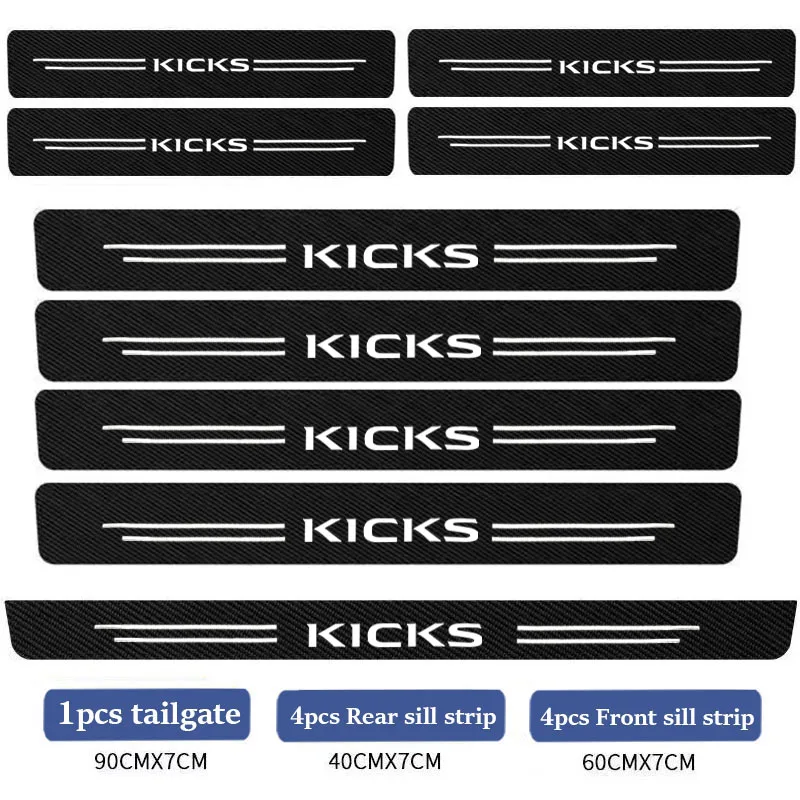 Car Door Sill Guard Plate Thre - огляд і ціна Crepe Pan Carbon