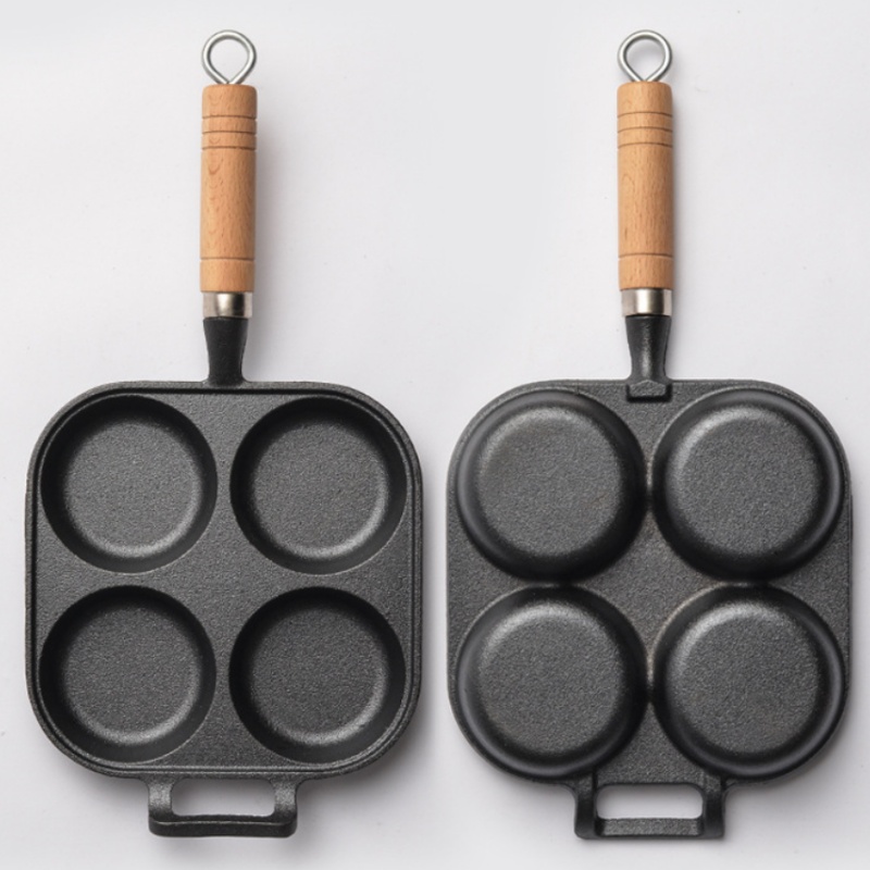 JUSTINLAU 2/4-Hole Omelette Po - огляд і ціна Egg Waffle Pan