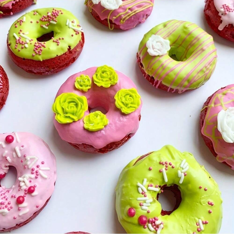 1PC 4 Holes Donut Silicone Mol - огляд і ціна Donut Mold Silicone
