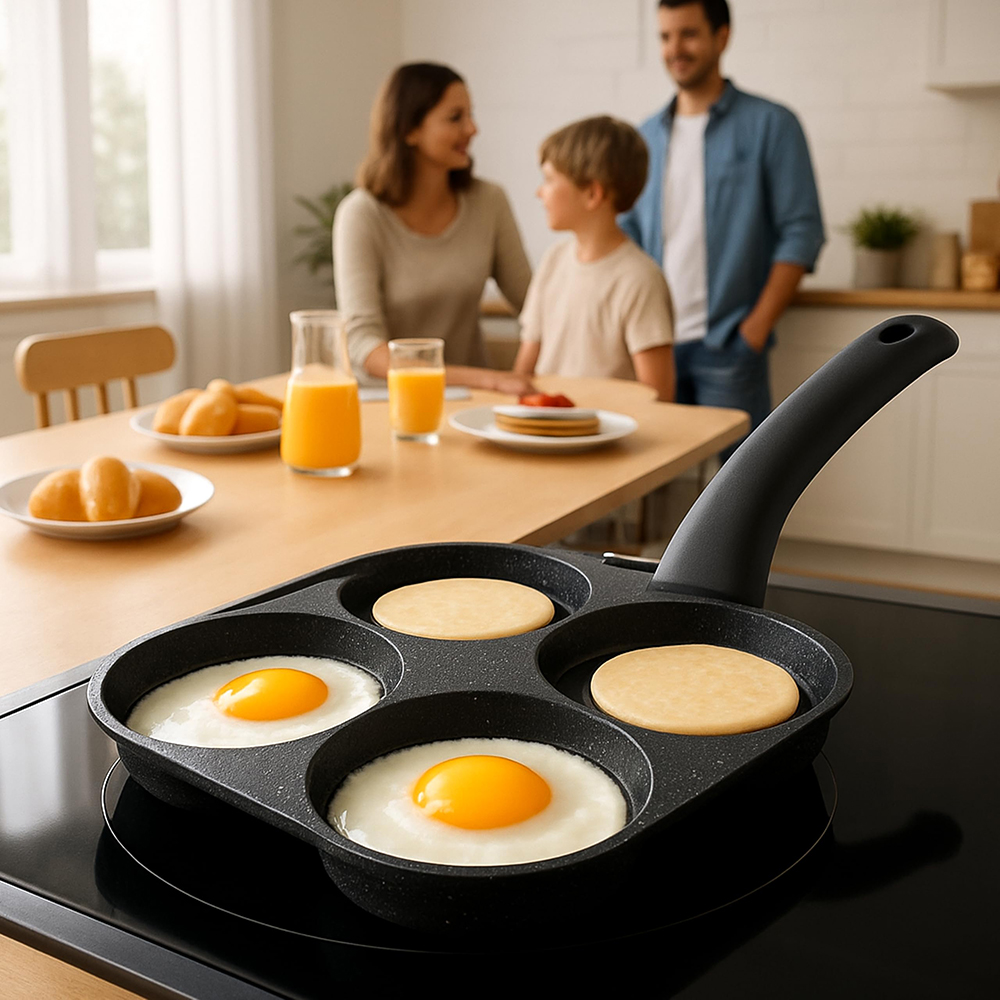 Egg Frying Pan Nonstick Pancak - огляд і ціна Egg Waffle Pan