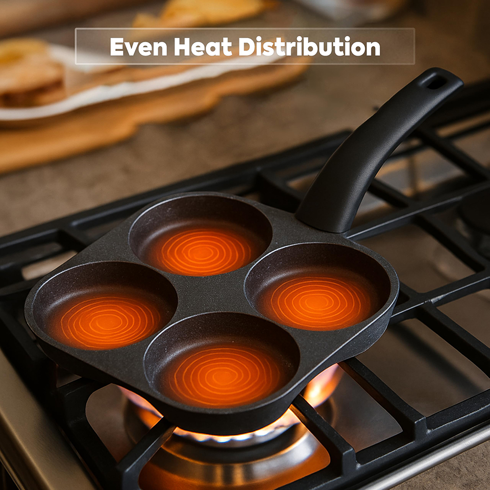Egg Frying Pan Nonstick Pancak - огляд і ціна Egg Waffle Pan
