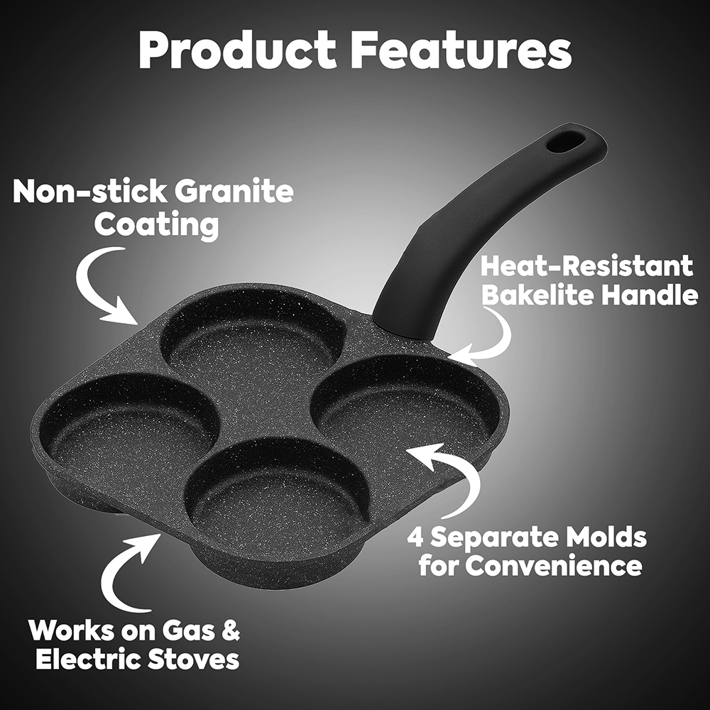 Egg Frying Pan Nonstick Pancak - огляд і ціна Egg Waffle Pan