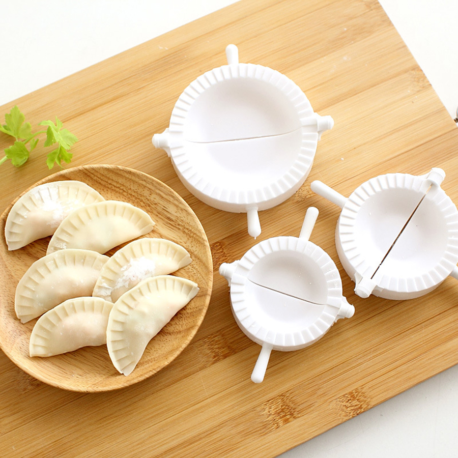 3pcs/set 7-10cm Plastic Dumpli - огляд і ціна Dumpling Press Set